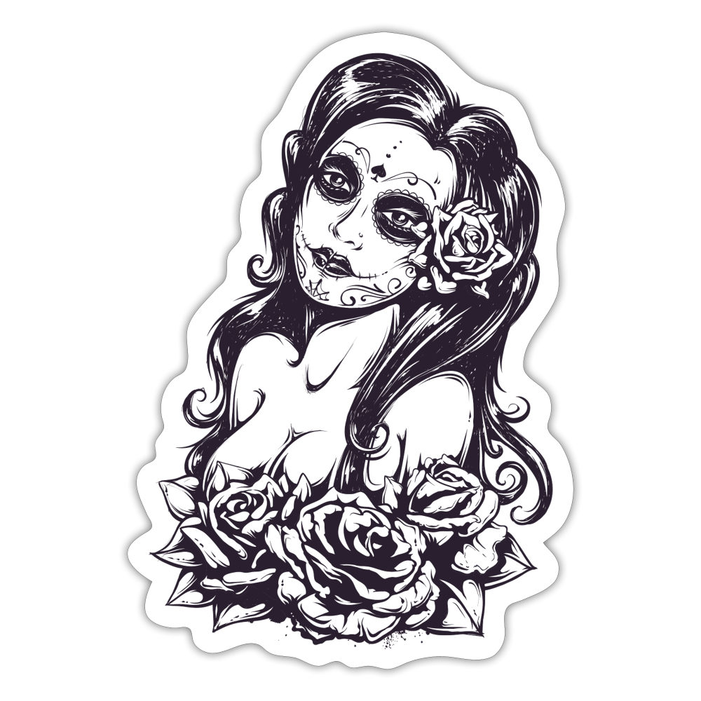 To Love or to Lust Sticker - white matte