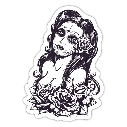 To Love or to Lust Sticker - white matte