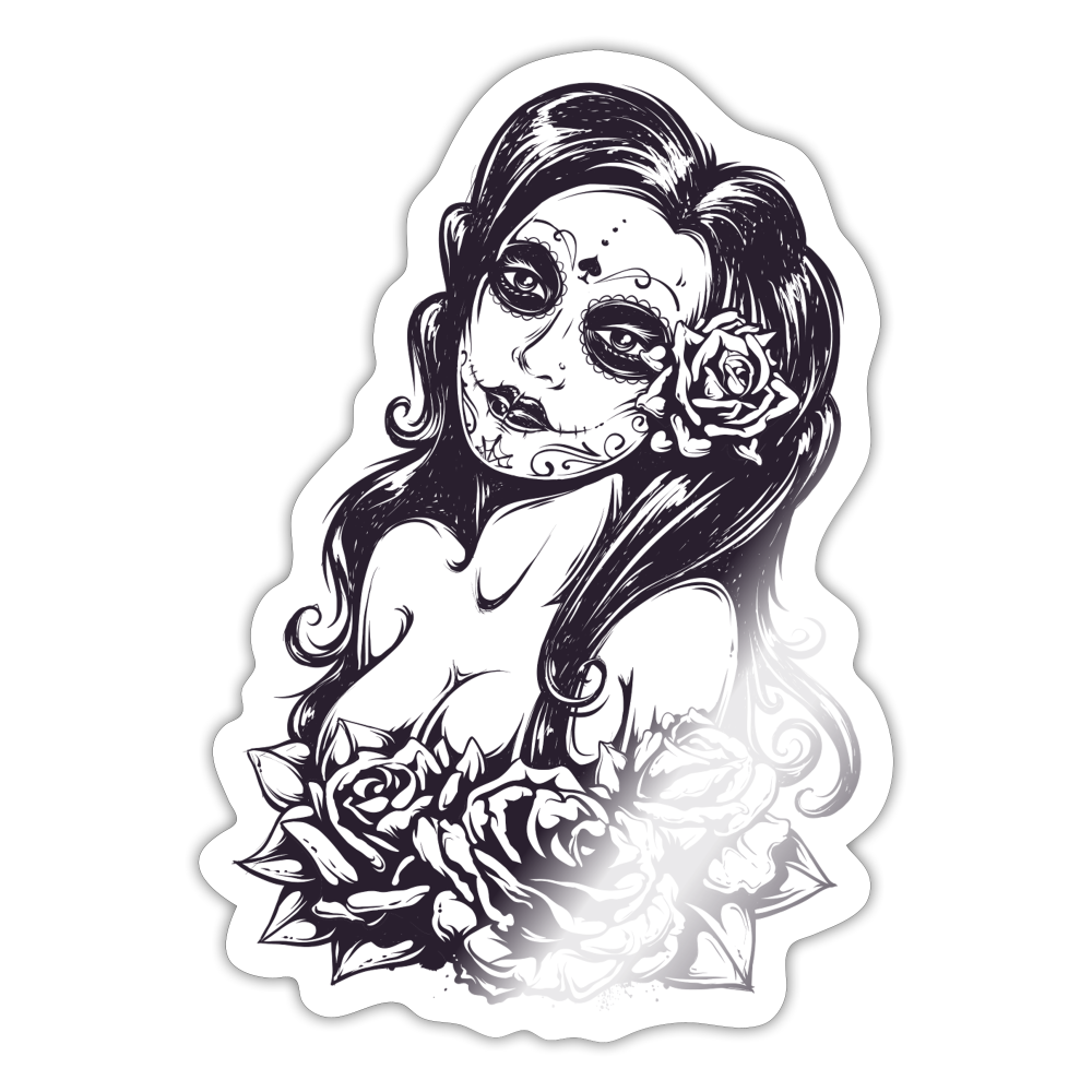 To Love or to Lust Sticker - white glossy