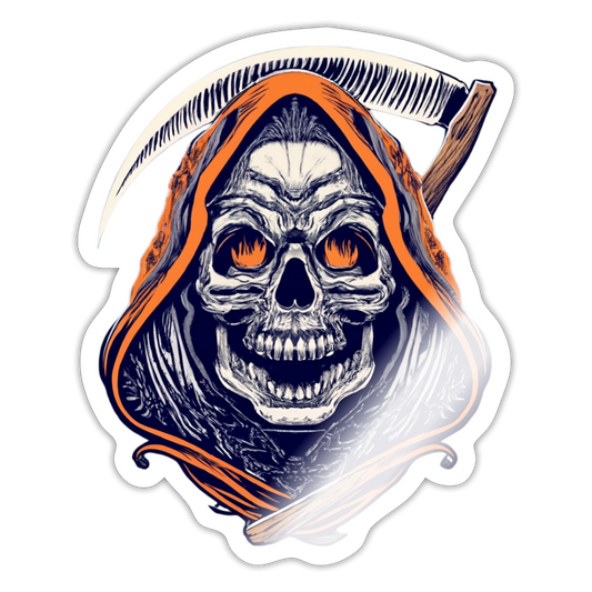 Messenger of Death Sticker - white glossy