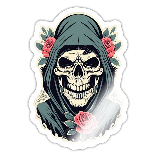 Death's Lover Sticker - white glossy