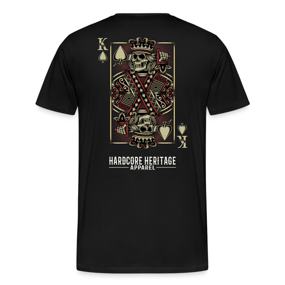 King of Hearts Tee - black