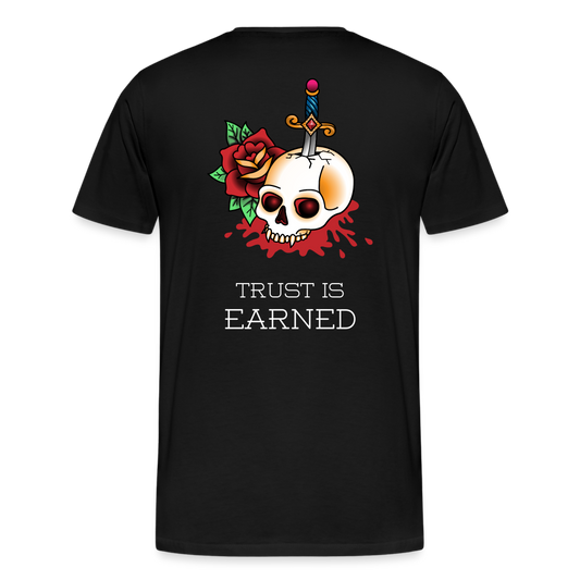 Trust is Earned Tee - black