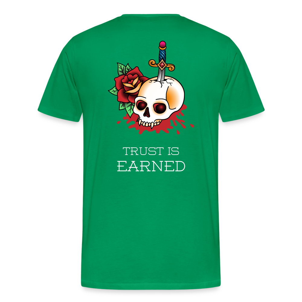 Trust is Earned Tee - kelly green