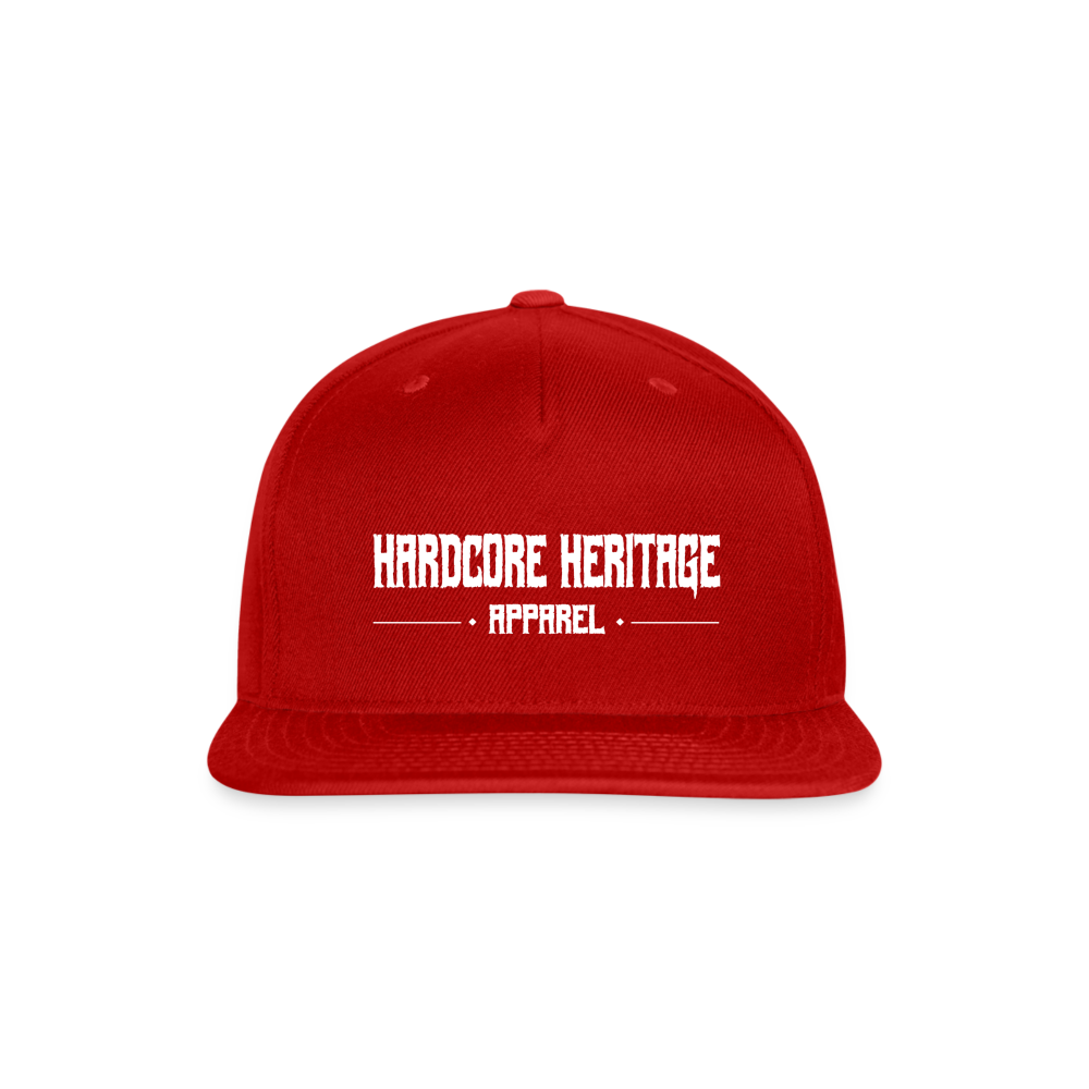 Ghoul Logo Snapback - red