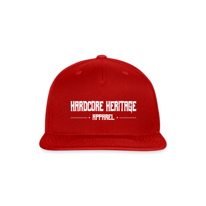 Ghoul Logo Snapback - red