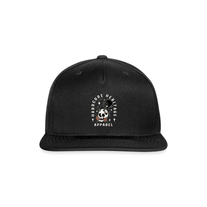 Hardcore Band Snapback - black