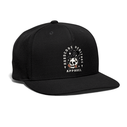 Hardcore Band Snapback - black