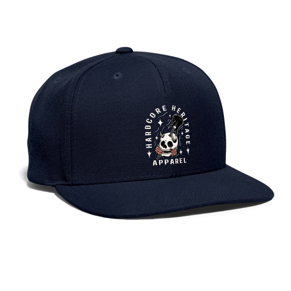 Hardcore Band Snapback - navy