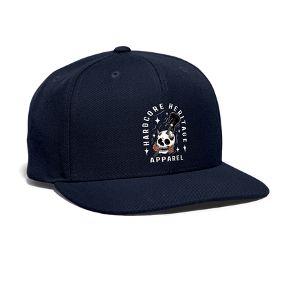 Hardcore Band Snapback - navy