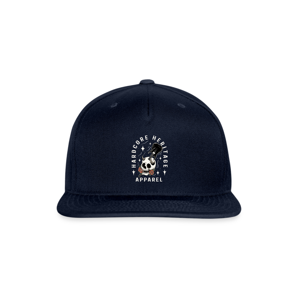 Hardcore Band Snapback - navy