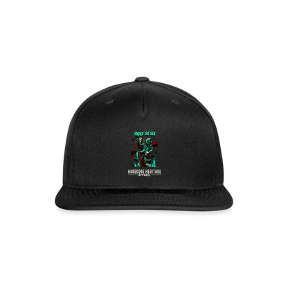 Ocean Dweller Snapback - black