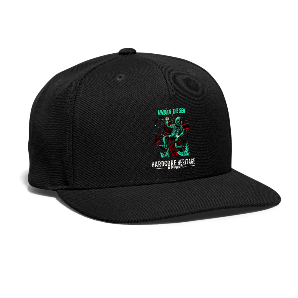 Ocean Dweller Snapback - black