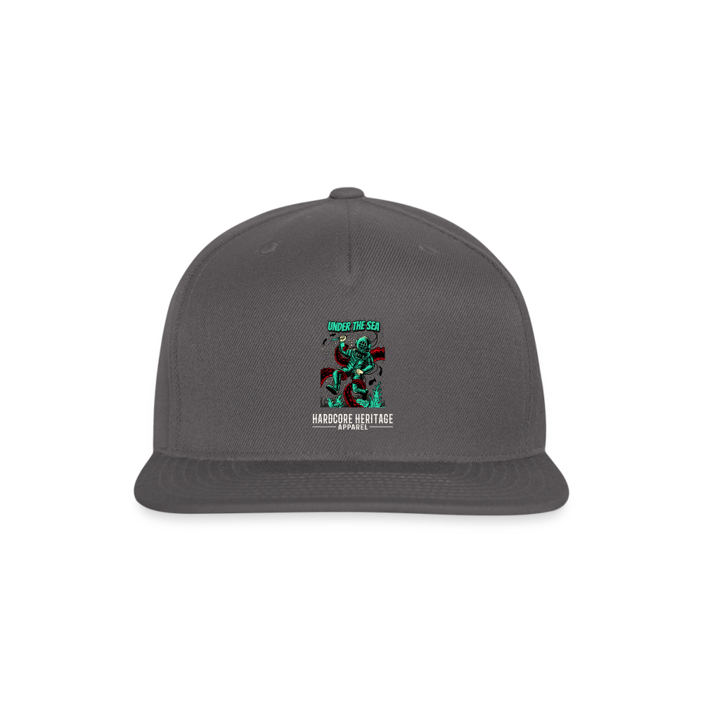 Ocean Dweller Snapback - dark grey