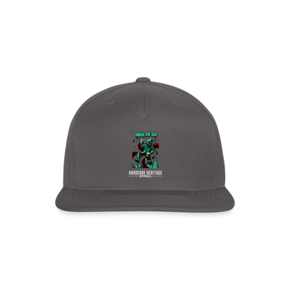 Ocean Dweller Snapback - dark grey