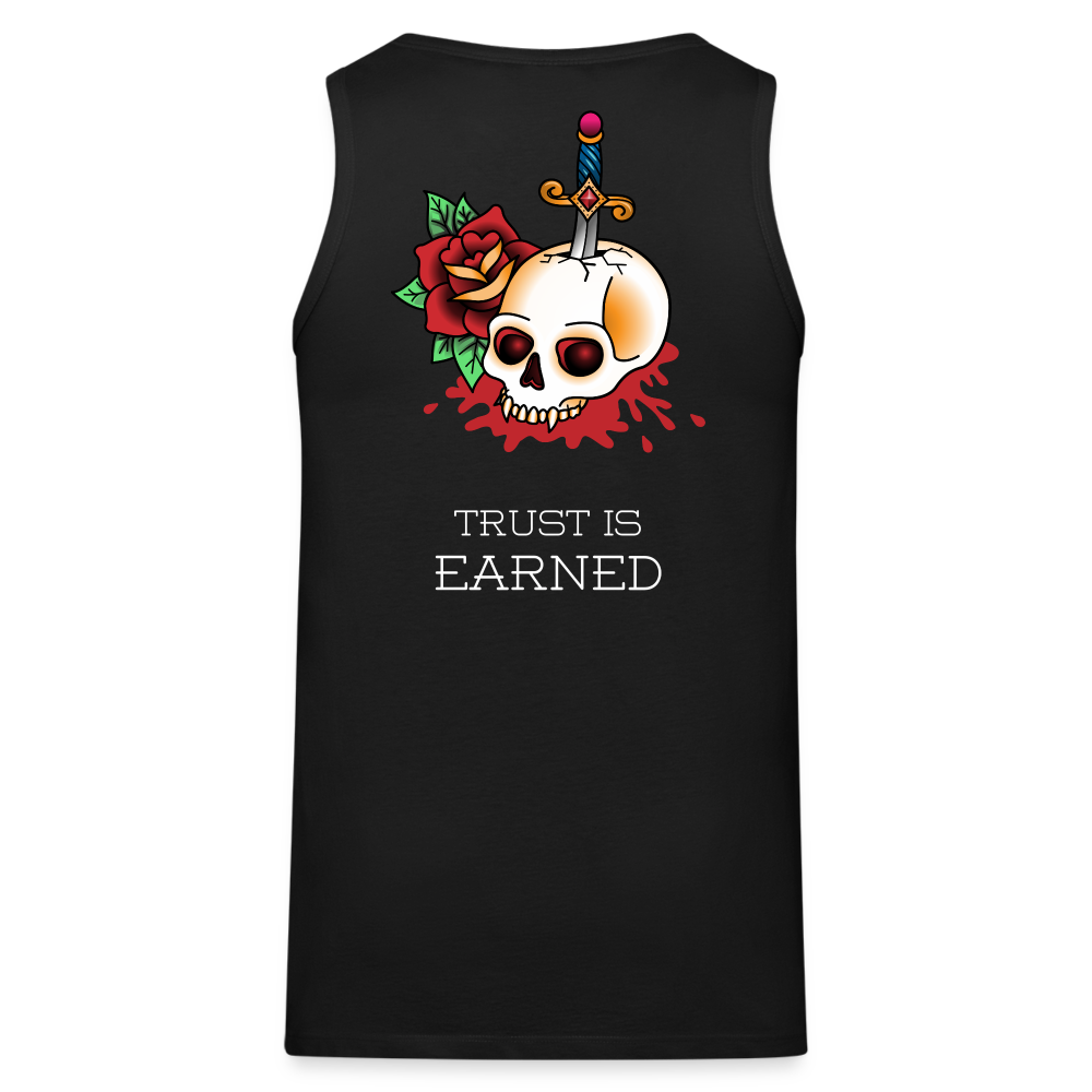 Trust is Earned Tank - black