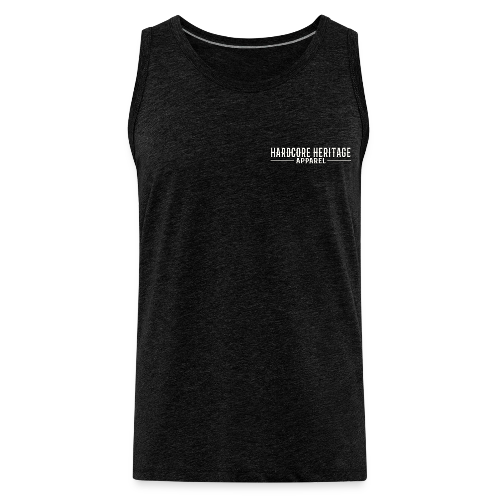 Trust is Earned Tank - charcoal grey