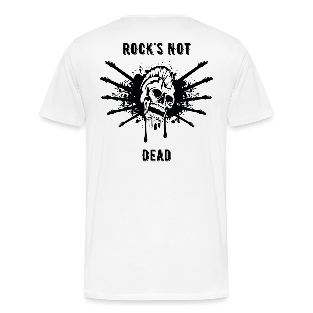 Rock's Not Dead Tee - white