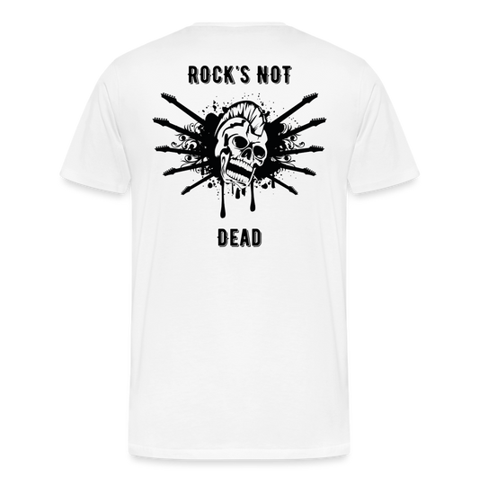 Rock's Not Dead Tee - white