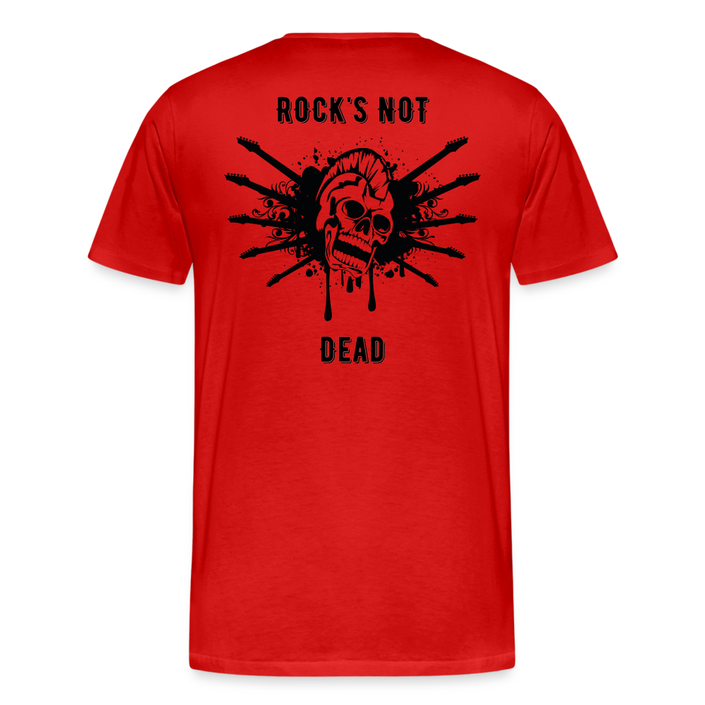 Rock's Not Dead Tee - red