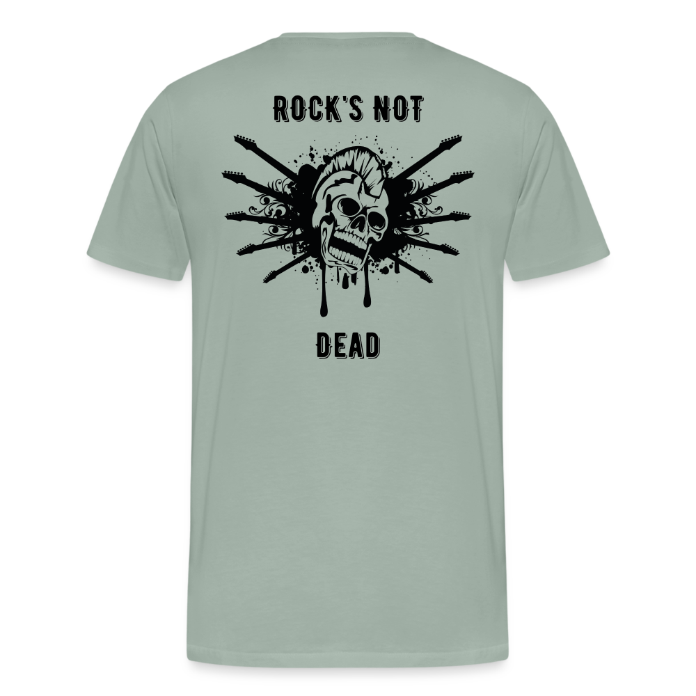 Rock's Not Dead Tee - steel green