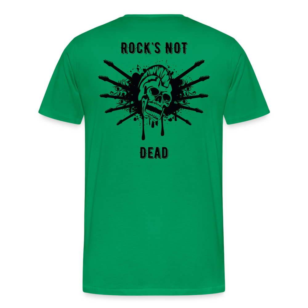 Rock's Not Dead Tee - kelly green