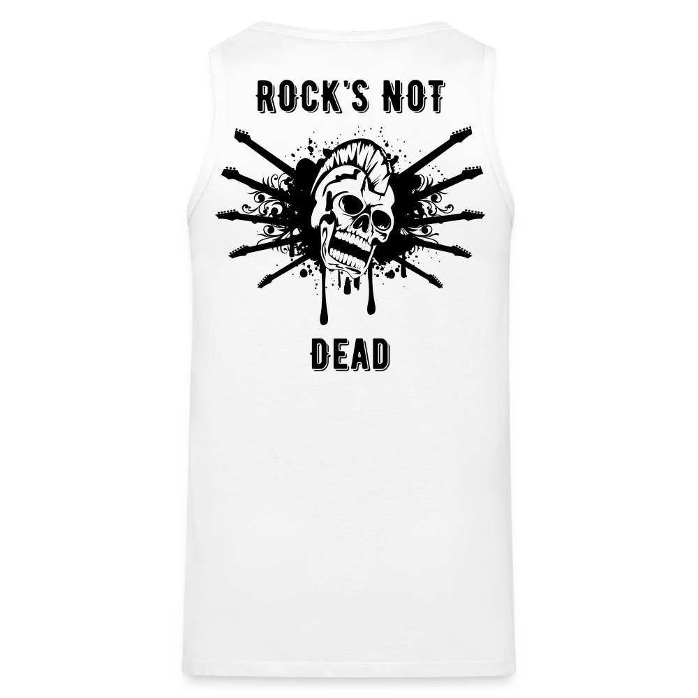 Rock's Not Dead Tank - white