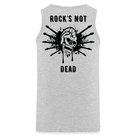 Rock's Not Dead Tank - heather gray