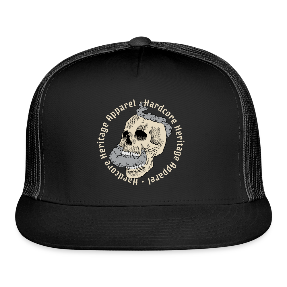 Smokey Trucker Hat - black/black