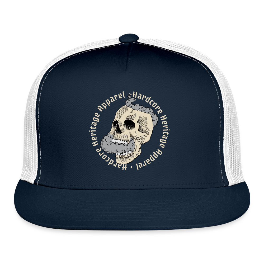 Smokey Trucker Hat - navy/white