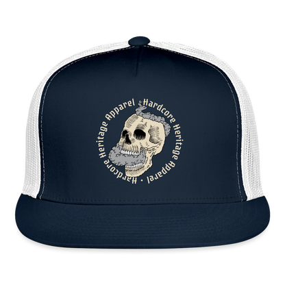 Smokey Trucker Hat - navy/white