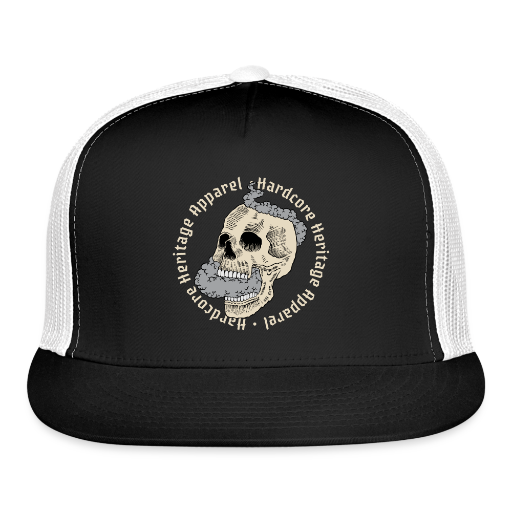 Smokey Trucker Hat - black/white