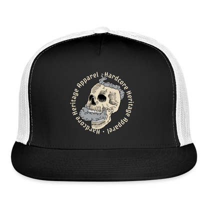 Smokey Trucker Hat - black/white