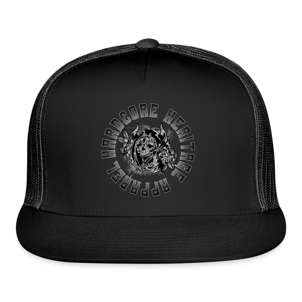 Ghoul Trucker Hat - black/black