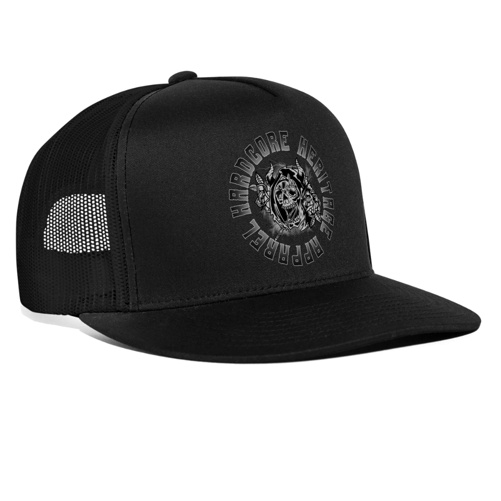 Ghoul Trucker Hat - black/black