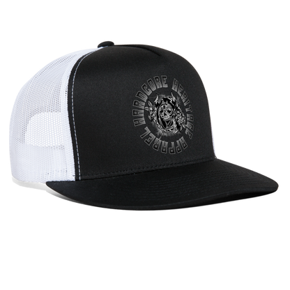 Ghoul Trucker Hat - black/white