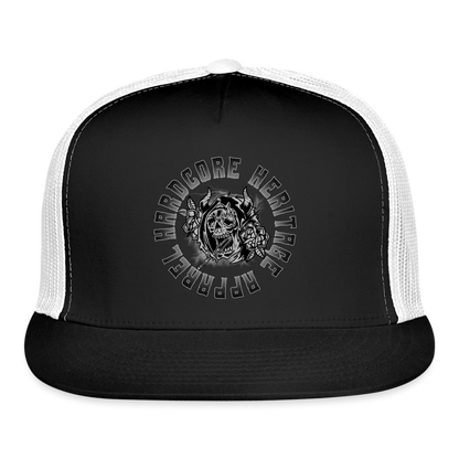 Ghoul Trucker Hat - black/white