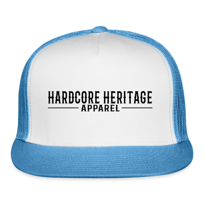 Traditional Logo Trucker Hat (Light) - white/blue