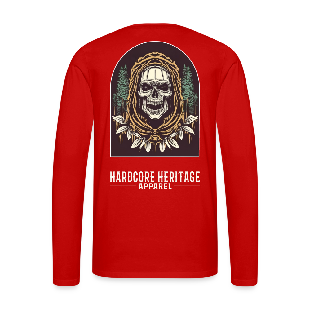 Warlock Long Sleeve Tee - red