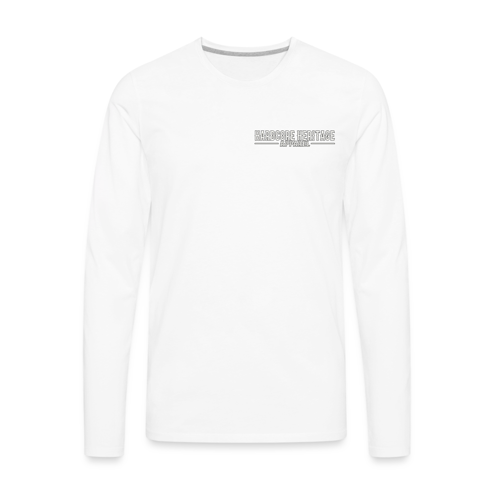 Another Day in Paradise Long Sleeve Tee - white