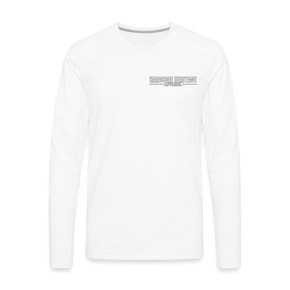 Another Day in Paradise Long Sleeve Tee - white