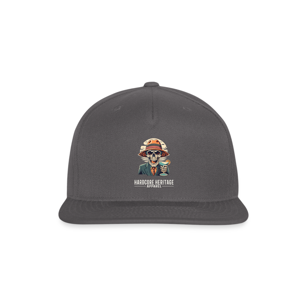 Happy Hour Snapback - dark grey