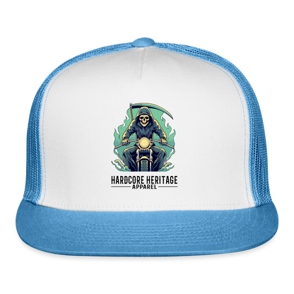 Reaper MC v2 Trucker Hat - white/blue