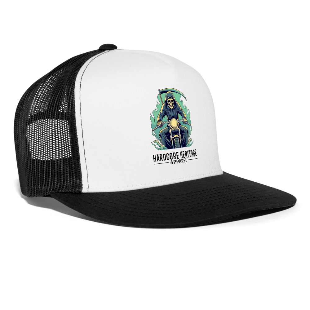 Reaper MC v2 Trucker Hat - white/black