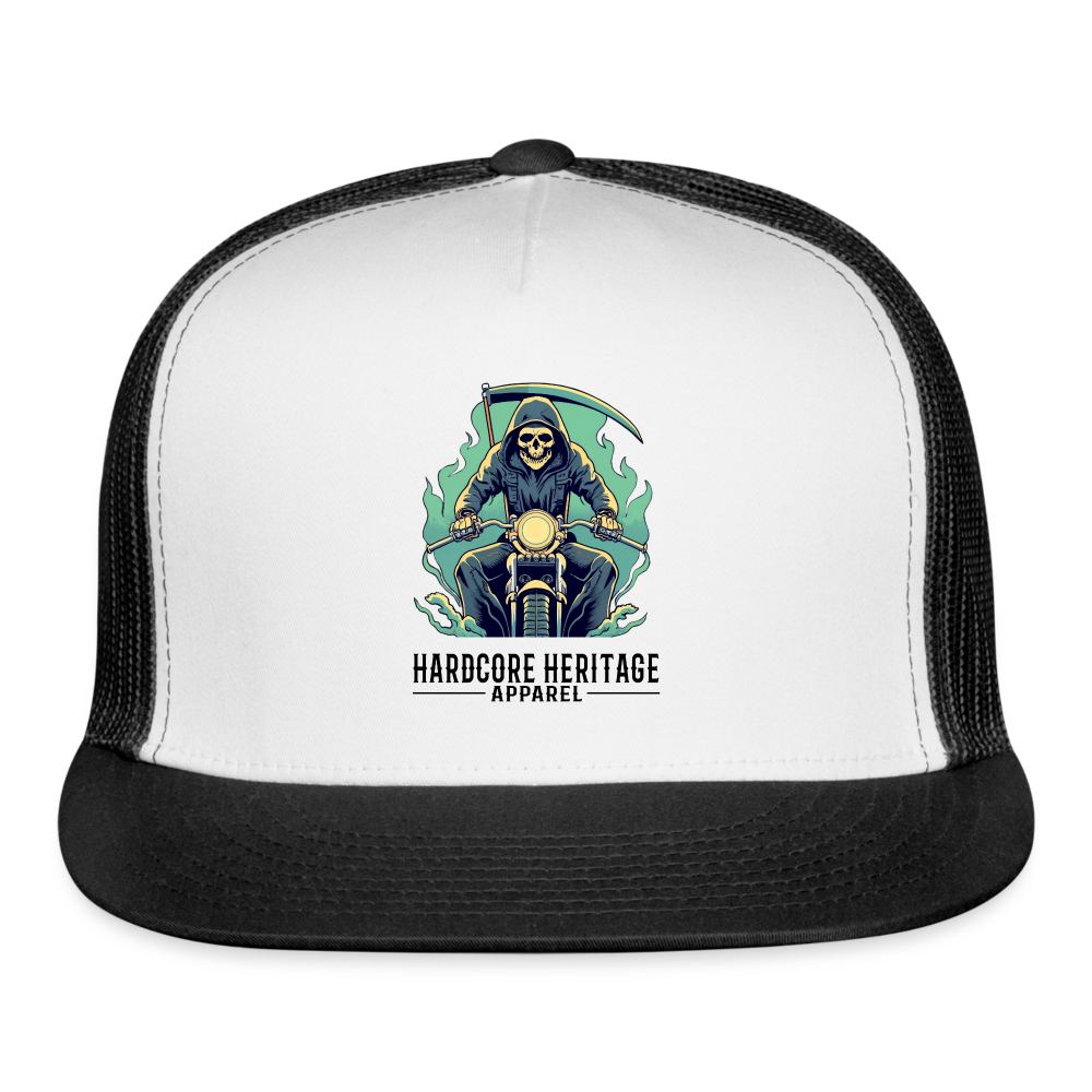 Reaper MC v2 Trucker Hat - white/black