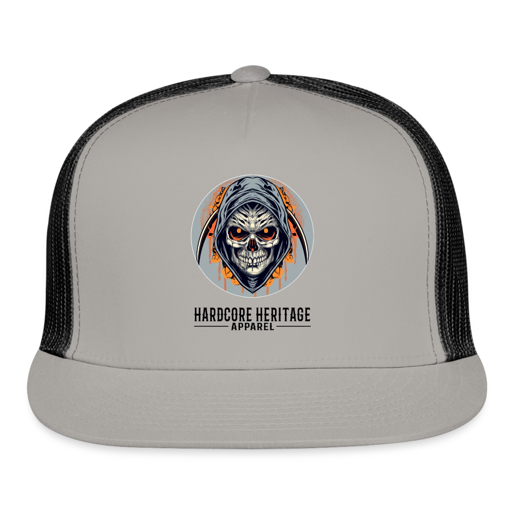 Soul Seeker Trucker Hat - gray/black