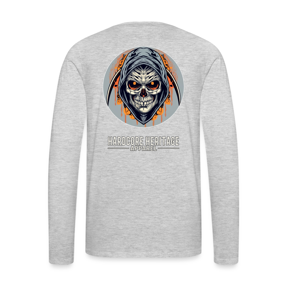 Soul Seeker Long Sleeve Tee - heather gray