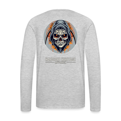 Soul Seeker Long Sleeve Tee - heather gray