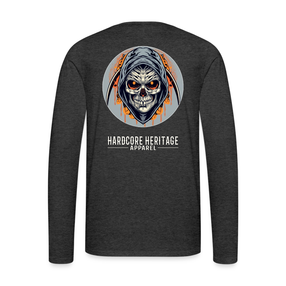 Soul Seeker Long Sleeve Tee - charcoal grey