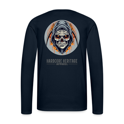 Soul Seeker Long Sleeve Tee - deep navy